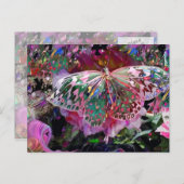 Steigende Morgengraumkarte Postkarte (Vorne/Hinten)