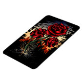 Steigende Rose Magnet (Linke Seite)