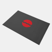 Steigende Sonnenmatte Fußmatte (Schrägansicht)