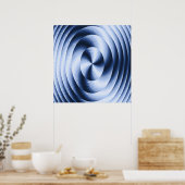 Steigende Wellen... Poster (Küche)