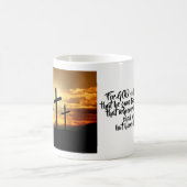 Steigender Sun-Kruzifix-Tasse Kaffeetasse (Mittel)