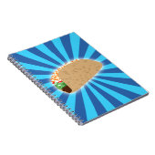 Steigender Taco Notizblock (Rechte Seite)