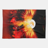 Steigendes Geschirrtuch Phoenix (Horizontal)