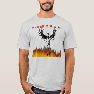 Steigendes helles Shirt Phoenix