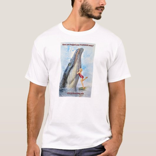 STEIGENDES KRONOS "Umarmung Ihr PLIOSAUR" T - T-Shirt (Vorderseite)