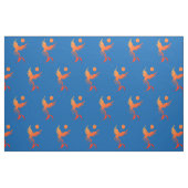 Steigendes Phoenix im Flammen-Gewebe Stoff (Fat Quarter (45,7 x 55,9 cm))
