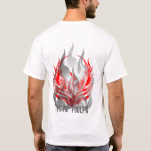 Steigendes Phoenix T-Shirt (Rückseite)