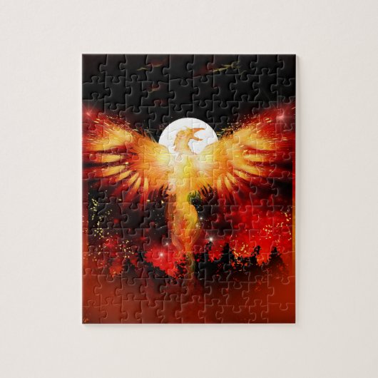 Steigendes Puzzlespiel Phoenix Puzzle (Vertikal)