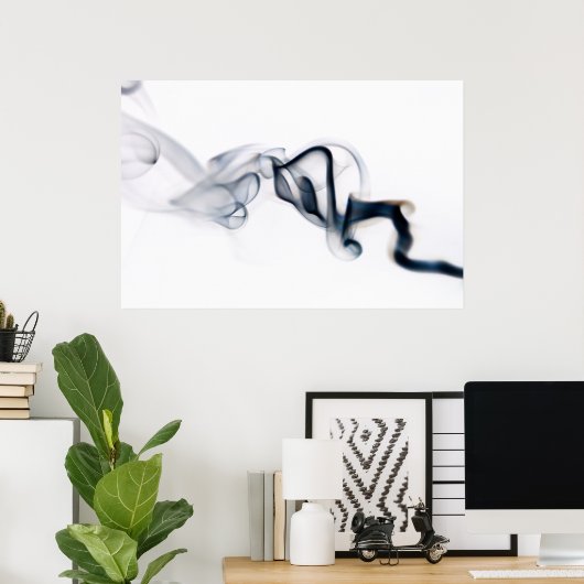 steigendes Rauch Poster (Heimbüro)