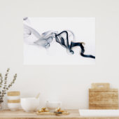 steigendes Rauch Poster (Küche)