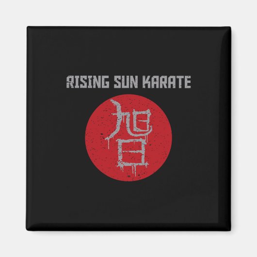 Steigendes Sun-Kanji Magnet (Vorne)