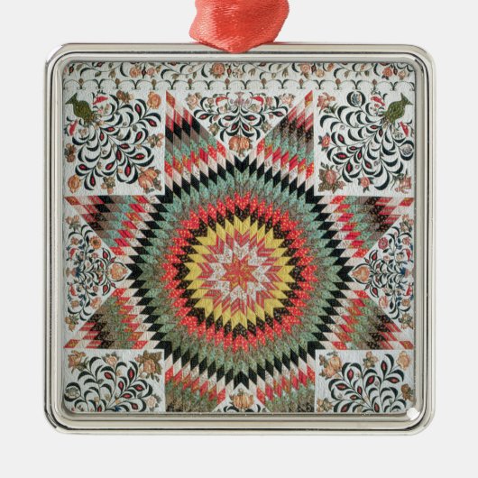 Steigendes Sun oder "Stern von Bethlehem Ornament Aus Metall (Vorne)