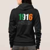 Steigenund Proklamations-Gedenken Ostern 1916 Hoodie (Rückseite)