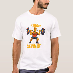 Steigere deine Erfolge Gamer Fitness T-Shirt Desig
