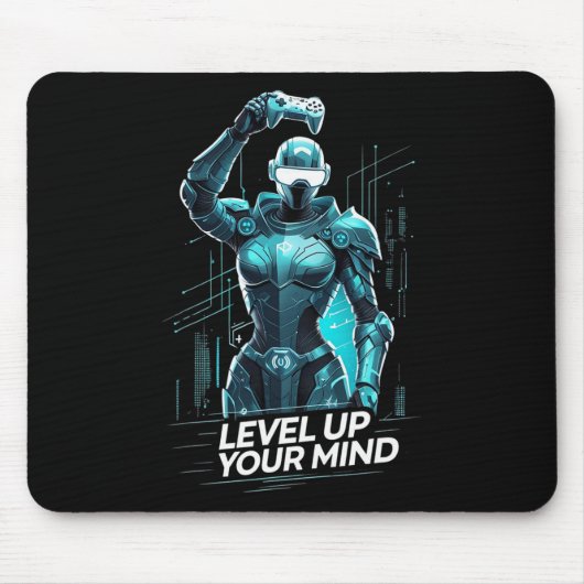 Steigere deinen Geist Ai Gamer Mousepad (Vorne)