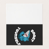 Steigern Sie Ihr Design für alle Sportler Visitenkarten (Außenseite Aufgefaltet)