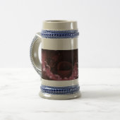 Steigern Sie Ihre Biererfahrung mit Zazzle's Custo Bierglas (Vorderseite Links)