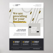 Steigern Sie noch heute Ihr Geschäft! Poster (Vorne)