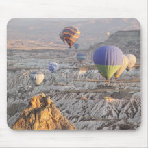 Steigt Flug mousepad im Ballon auf