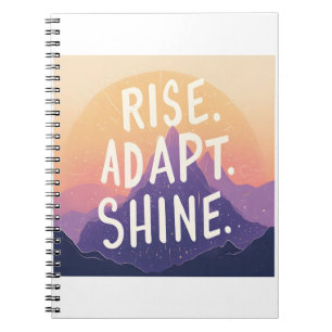 Steigung Adapt Shine - Inspirationsreicher Bergson Notizblock