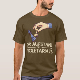 Steigung des Proletariats Gewitter Schachspieler T-Shirt