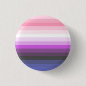Steigung Genderfluid Stolz-Flaggen-Knopf Button (Vorderseite)
