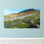 Steigung Leinwanddruck (Insitu (Holzboden))