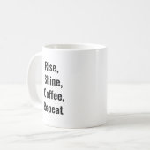 Steigung, Rhein, Kaffee, wiederholen Kaffeetasse (Vorderseite Links)