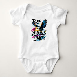 Steigung über den Grenzwerten | Bold Eagle Motivie Baby Strampler