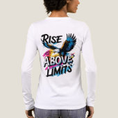 Steigung über den Grenzwerten | Bold Eagle Motivie Tri-Blend Shirt (Rückseite)