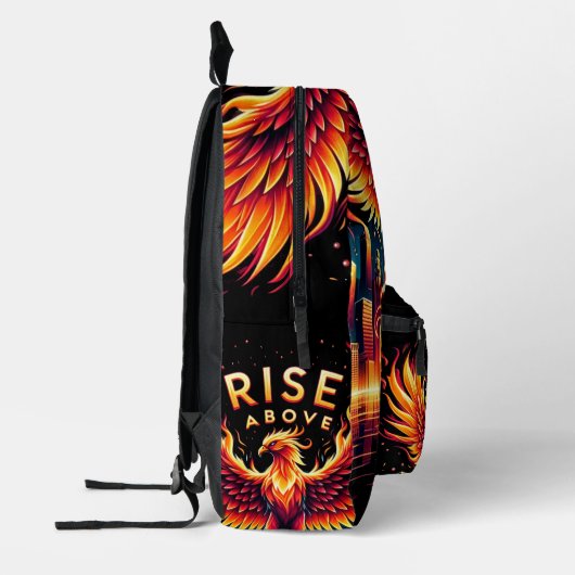 Steigung über Phoenix Bedruckter Rucksack (Links)