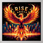 Steigung über Phoenix Poster (Vorne)