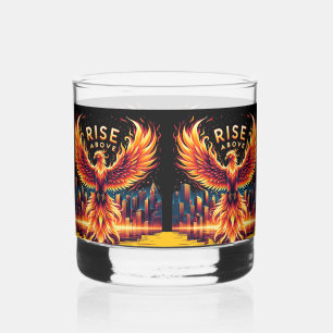 Steigung über Phoenix Whiskyglas