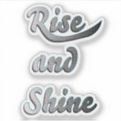 Steigung und Glanz Aufkleber (Vorderseite)