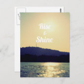 Steigung und Glanz Postkarte (Vorne/Hinten)