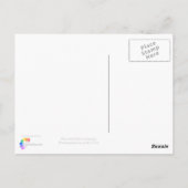 Steigung und Glanz Postkarte (Rückseite)