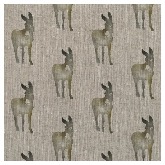 Steigungs-Esel Stoff (Muster)