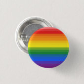 Steigungs-Gay Pride-Flaggen-Knopf Button (Vorne & Hinten)