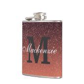 Steigungs-Glitzer-Muster Flachmann (Links)