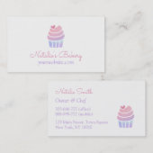 Steigungs-Kuchen-Bäckerei-Visitenkarten Visitenkarte (Vorne/Hinten)