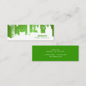 Steigungs-Oberseite im Stadtzentrum gelegenes HH Mini Visitenkarte (Vorne/Hinten)