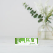 Steigungs-Oberseite im Stadtzentrum gelegenes HH Mini Visitenkarte (Stehend Vorderseite)