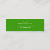 Steigungs-Oberseite im Stadtzentrum gelegenes HH Mini Visitenkarte (Rückseite)