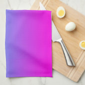 Steigungs-Rosa zum blauen Handtuch (Viertel Falte)