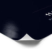 Steigungsprofil Col du Telegraphe Poster (Ecke)