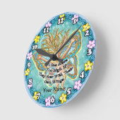 steil runde wanduhr (Winkel)