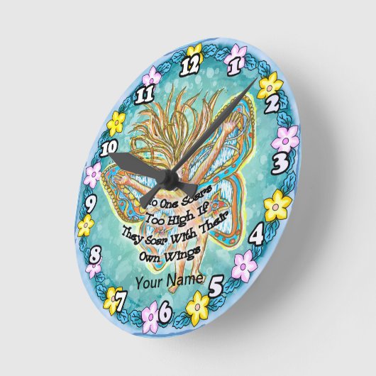 steil runde wanduhr (Winkel)