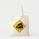 Steile Abnahme des Tote Bags Tragetasche (Vorne)