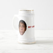 Stein 2010, mein Name ist Duncan Bierglas (Vorderseite Links)