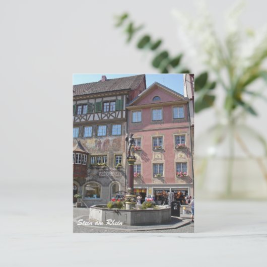 Stein am Rhein Postkarte (Stehend Vorderseite)
